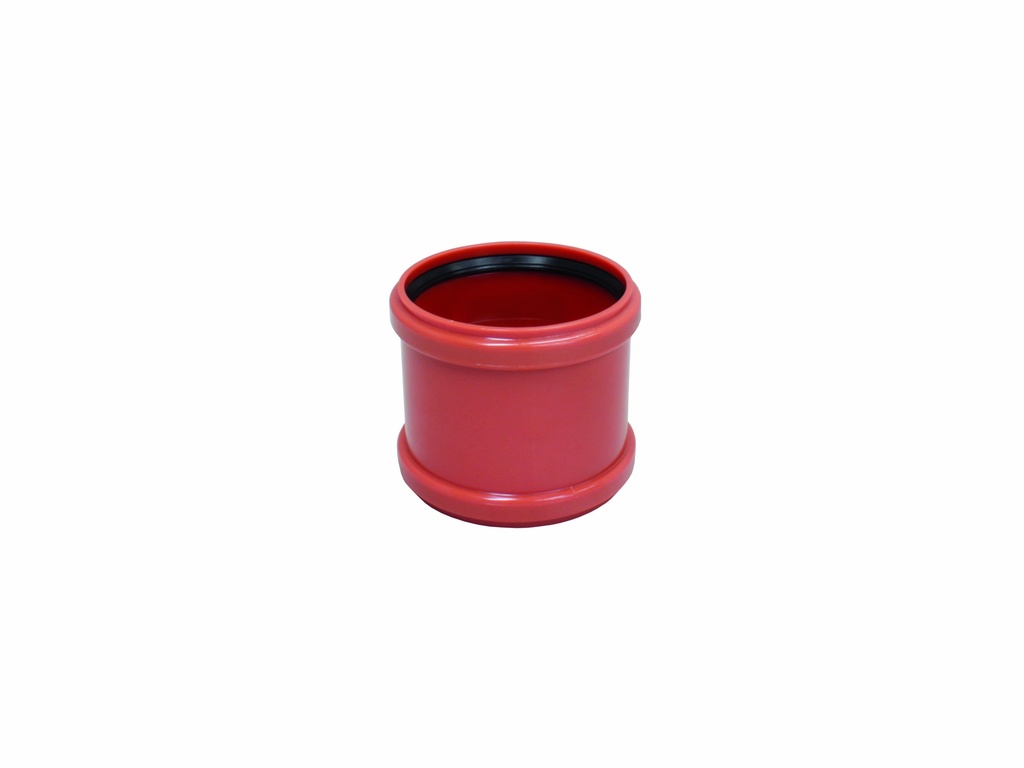 MOF PVC Ø125 ROODBRUIN REF:6004.1125