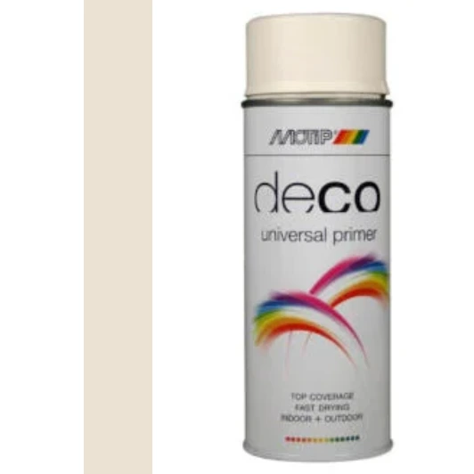 MOTIP COLOURSPRAY LAK PRIMER WHITE 400 ML REF:MOT01611 MOTIP