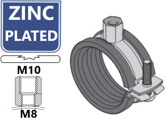 BUISBEUGEL QUICK-VZ-M8/10 -1 SCHR. EPDM 20 23 {1/2"}