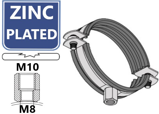WT VENTI-CLAMP VZ-M8/M10 (25X1.5)-2 SCHR.-E-V 315M