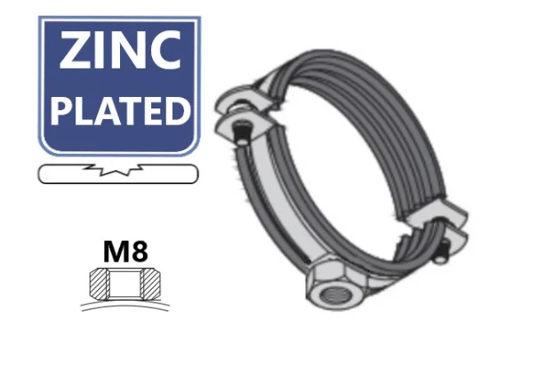 WT BUISBEUGEL CLASSIC-VZ-M8 -2 SCHR.-EPDM 12 16 (1