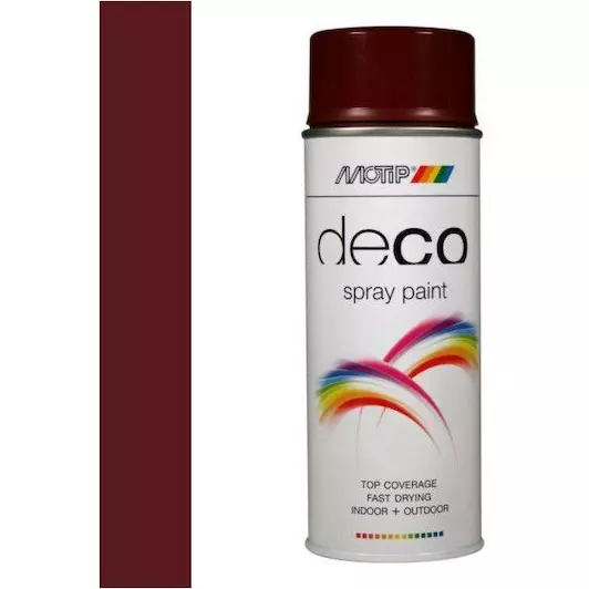 MOTIP COLORSPRAY HOOGGLANS RAL 3005 WIJNROOD 400 ML REF:MOT01620 MOTIP