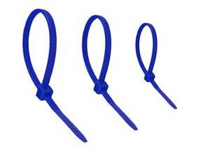 WT KABELBINDER 6.6 PA 4.80X 200 -G -100ST- BLAUW REF:BKBLRWT-0480200-0100 WEDI