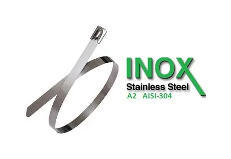 WT KABELBINDER RVS-INOX 304 (A2) 7.90X 520 -YY-100ST