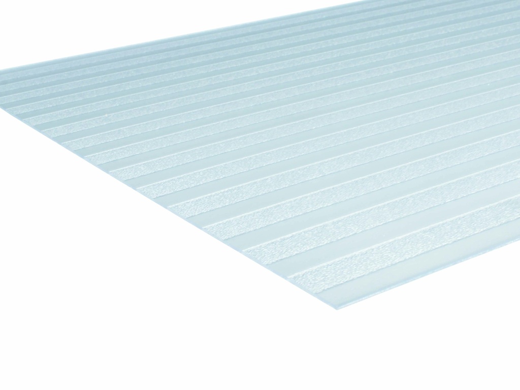 POLYSTYR.PLAAT CARRE 0.5MX0.5M 2.5MM 7102.7055
