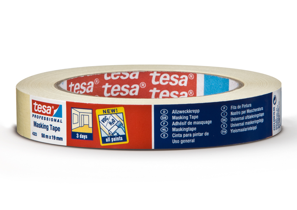 TESAKREPP 3 DAYS INDOOR BEIGE 50MX19MM REF:04323-00040-01 TESA PRO
