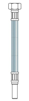 'PICK-A-FLEX EPDM DN8 INOX 3/8''F+J-10 INOX L400 REF:B820.01.0400