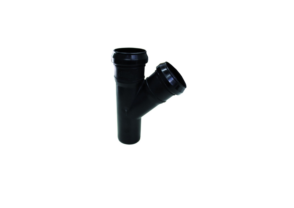 T-STUK SANITAIR 40 LR PP ZWART 45 REF:3203.3404