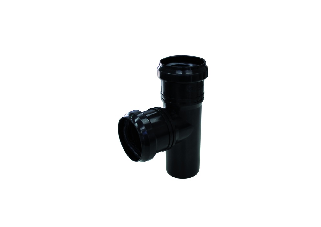 T-STUK SANITAIR 40 LR PP ZWART 87 REF:3203.3408