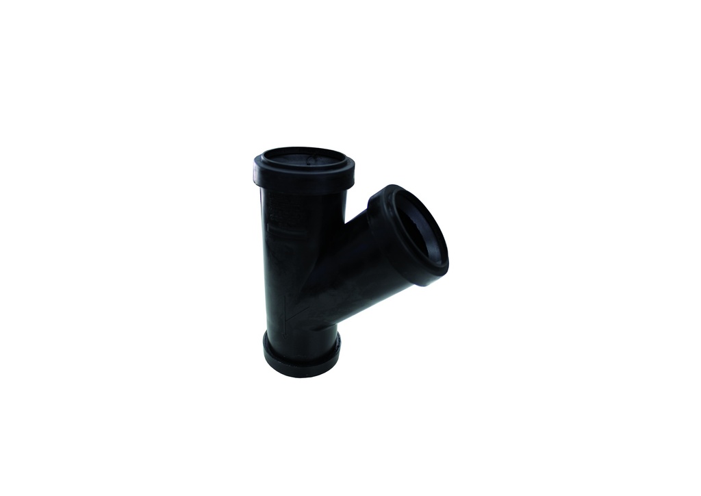 T-STUK SANITAIR 40 LR PP ZWART 45 FF REF:3203.8404