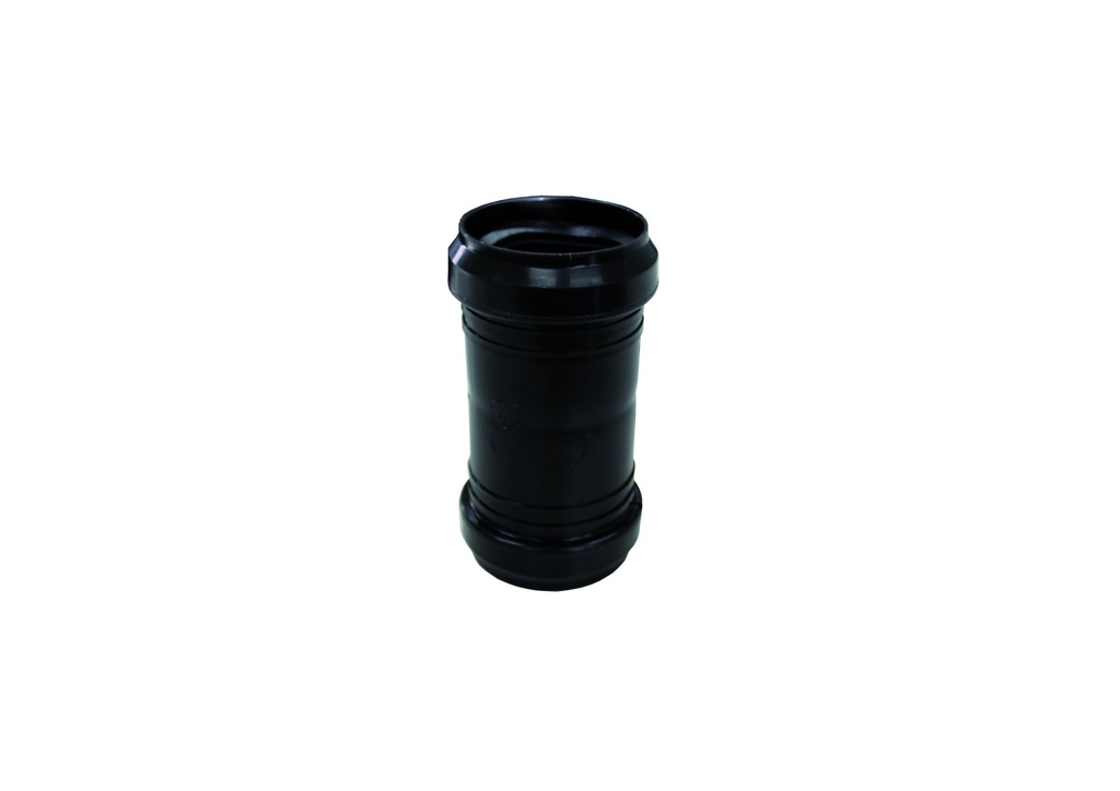 MOF MET STOOTRAND LR PP ZWART 50MM REF:3203.2050