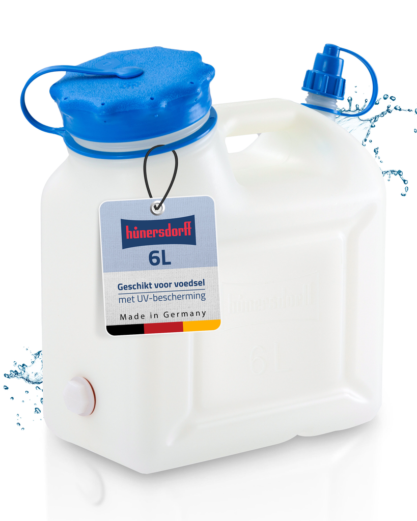 HUNERSDORF WATER JERRYCAN 6L 8171  REF:DHR02526 