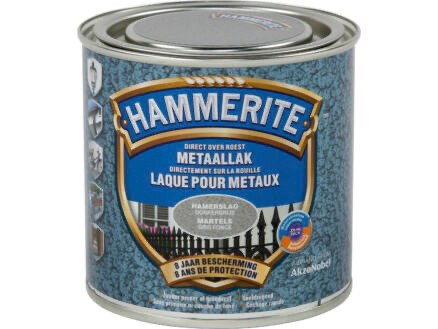 HT HAMERSLAGLAK DONKERGRIJS 250 ML REF:HT5082361 HAMMERITE