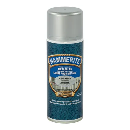 HT HAMERSLAGLAK ZILVERGRIJS 400 ML REF:HT5082360 HAMMERITE