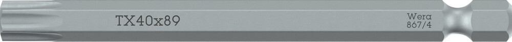 867/4 Z TORX BITS TX 25X89 REF:WER05060189001 WERA