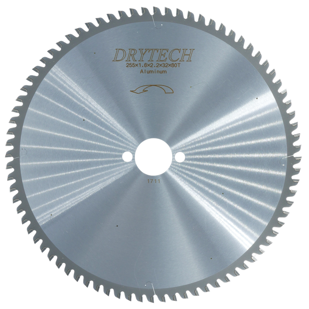 Drytech® HM-zaagblad Ø 255 mm / 80T voor aluminium
