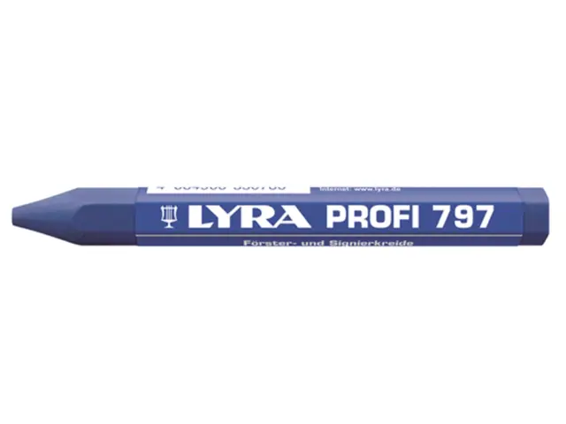 VETSTIFT VOOR HOUT WIT 120MM 12MM 4870001 REF:348933 LYRA