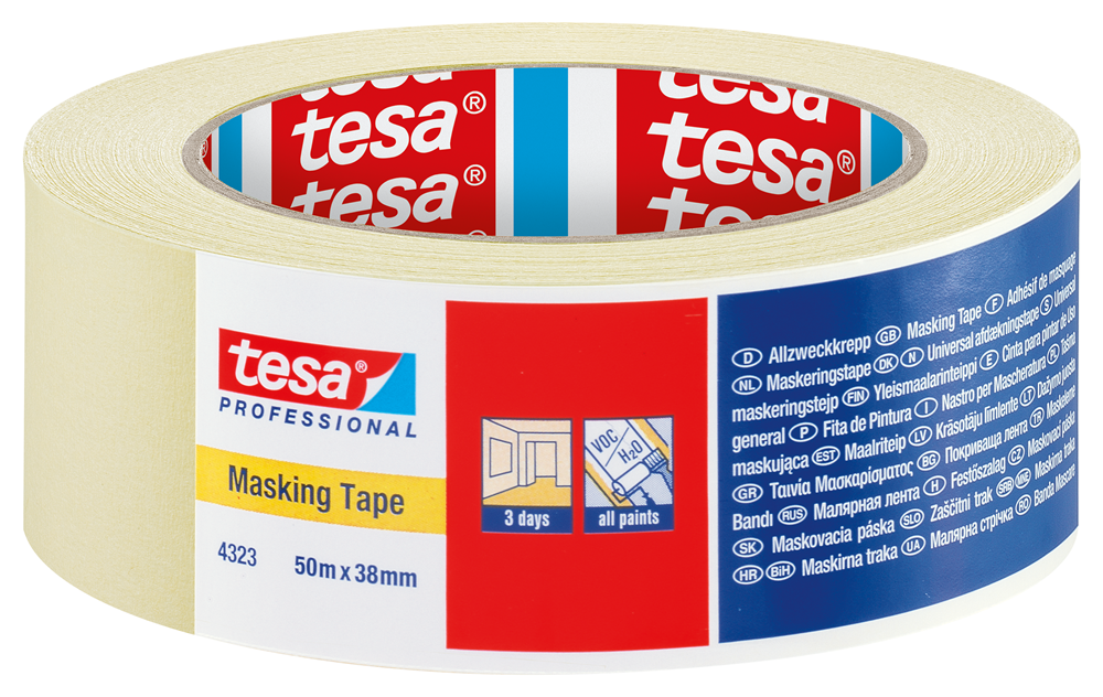 TESAKREPP 3 DAYS INDOOR BEIGE 50MX30MM REF:04323-00042-01 TESA PRO