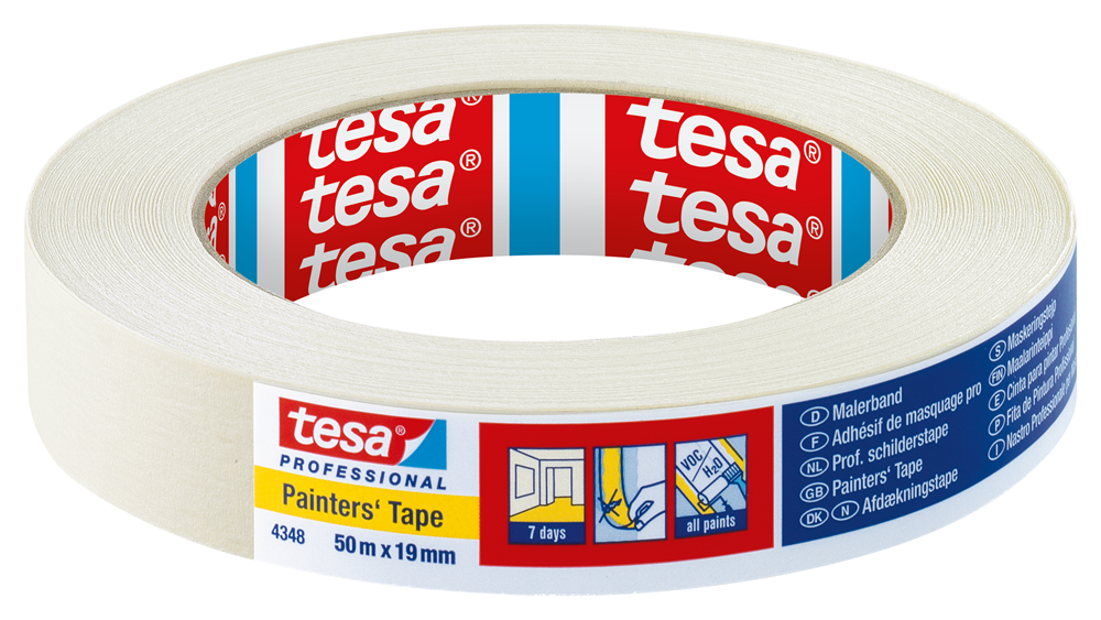 TESA TESAKREPP PAINTE -7 DAYS INDOOR 50M/19MM REF:04348-00015-04 TESA PRO