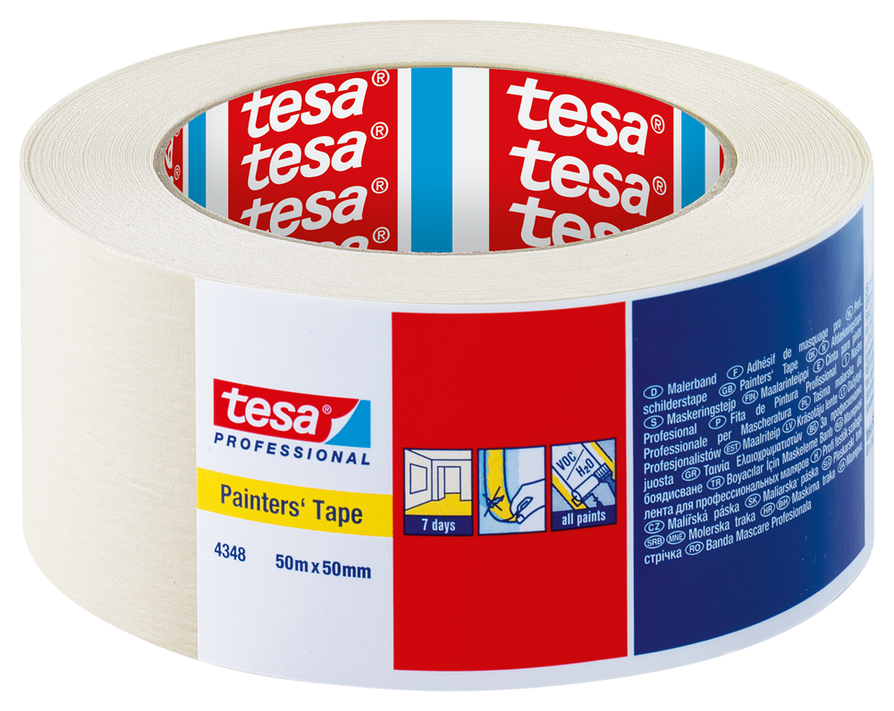 TESAKREPP PAINTER’S -7 DAYS INDOOR BEIGE 50MX50MM REF:04348-00019-04 TESA PRO