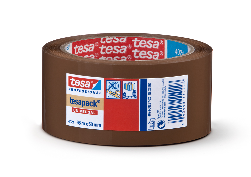 TESAPACK PP ACRYLIC SILENT HAVANA 66MX50MM REF:04024-00237-05 TESA