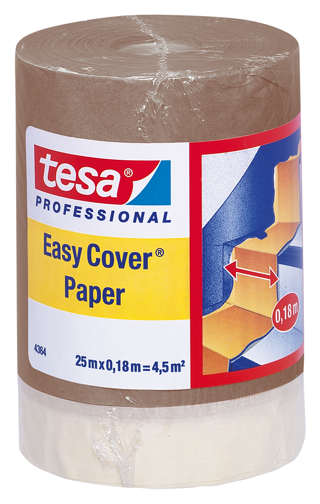 TESA EASYCOVER 4364 TRANSP. 25M X 180MM REF:04364-00001-02 TESA