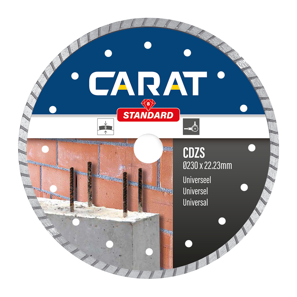 CARAT SDZ STAND. 230x22.2MM GR REF:CDZS230300 CARA