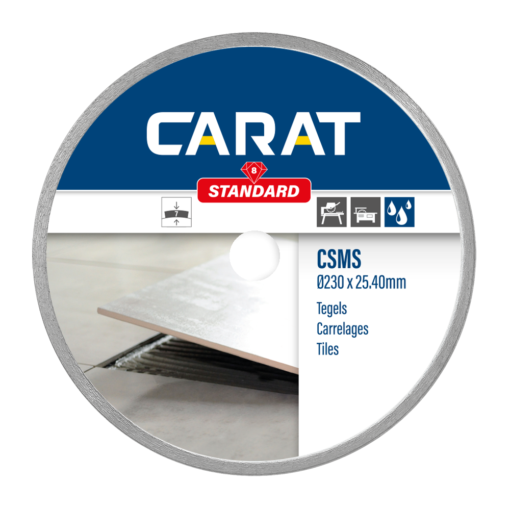 CARAT CSMS-STANDAARD 200x25.4MM REF:CSMS200400 CARAT