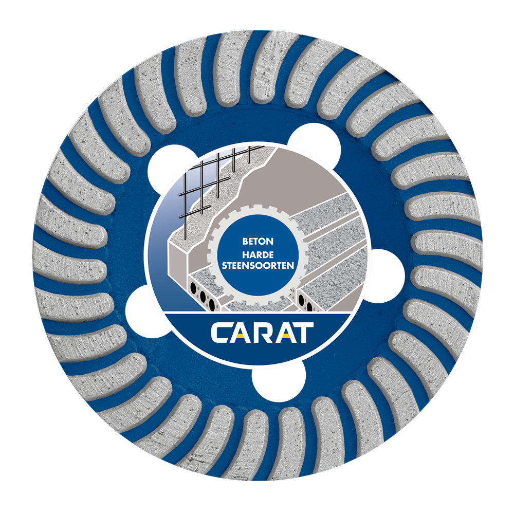 CARAT SLIJPKOP BREED 125x22.2 REF:CUM1253C00 CARAT