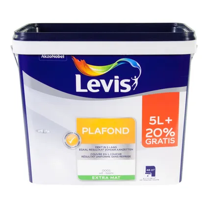 LV PLAFOND N 0001 WIT 5+1 L REF:LV5241096 LEVIS