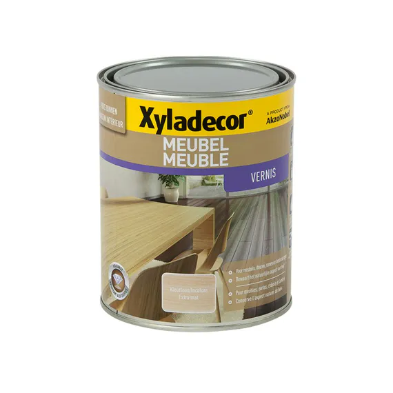 XY MEUBEL VERNIS EXTRA MAT KLEURLOOS 1 L REF:XY5208210 XYLAMON-XYLADECOR