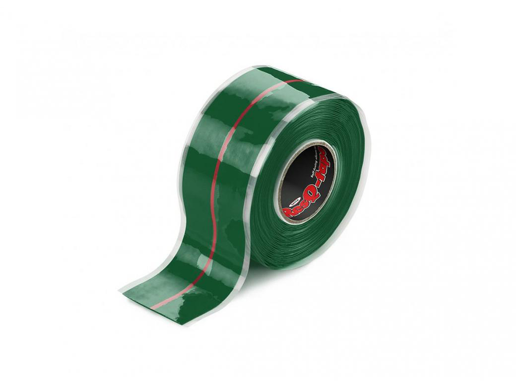 RESQ-TAPE 25.4MM X 3.65M X 0.5MM GROEN RT2010012GN