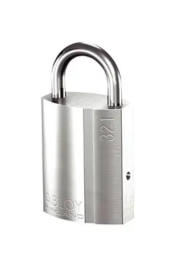 HANGSLOT ZONDER SLEUTELS 33MM, BEUGEL Ø5X50MM VERSCHILLENDSLUITEND PL321/50 VS REF:PL32199T50VS ASSA 