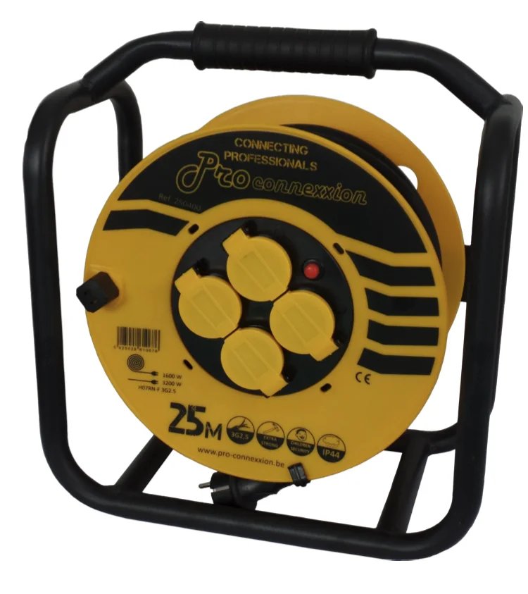 KABELHASPEL 25M ROBUUST H07RN-F 3G2.5 IP44 250400