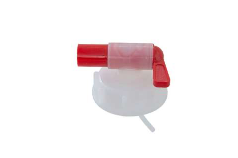 DIN 61 DOP MET KRAANTJE VOOR JERRYCANS ROOD REF:JCI-6103-070