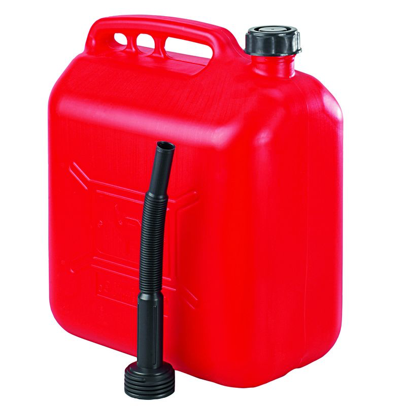 JERRYCAN VOOR BENZINE 20L UN ROOD  REF:JCP-0020-070