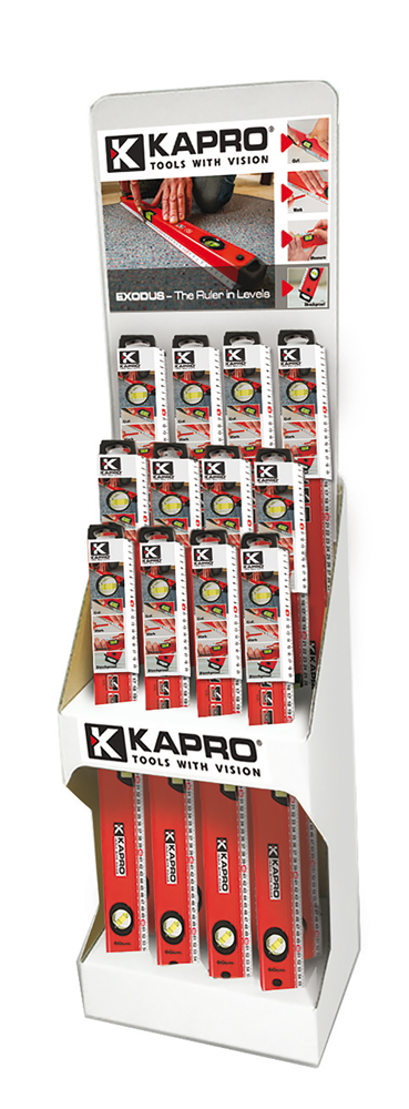 WATERPAS EXODUS MET LINIAAL 80CM REF:KP 770080 KAP