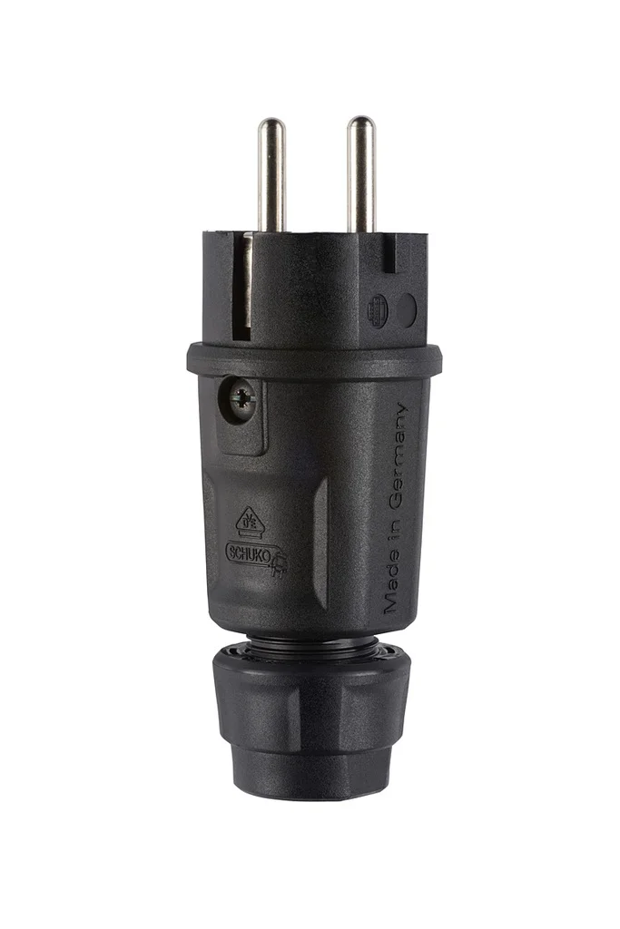 ULTRAHIGHTECH IP44 STEKKER (3x2.5) ZWART REF:1519100 HIGHTECH