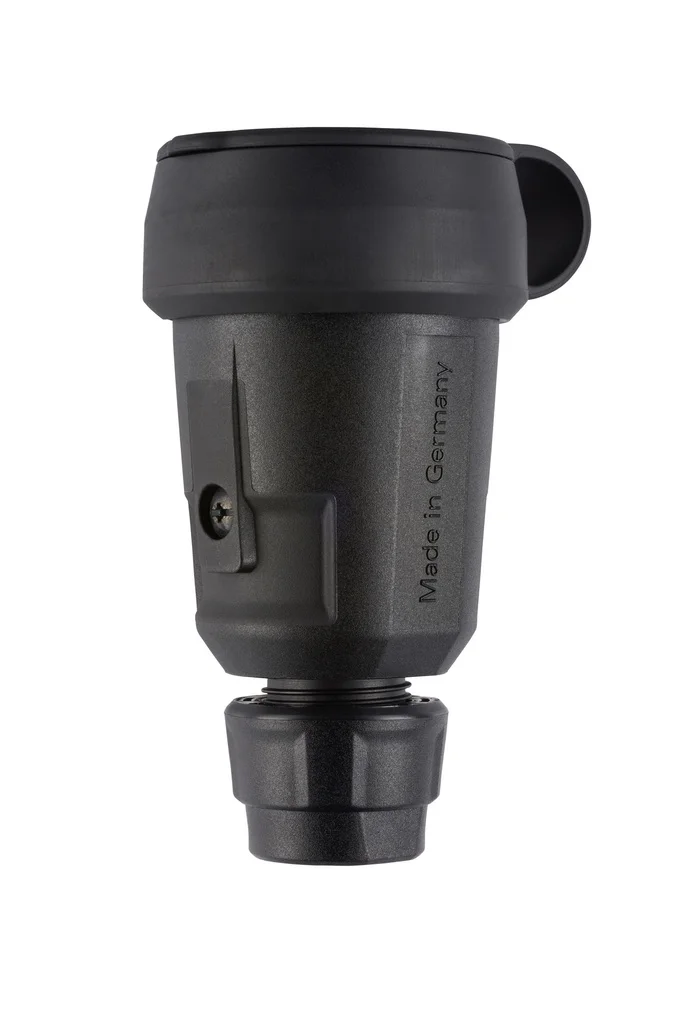 ULTRAHIGHTECH IP44 KOPPELSTEKKER ZWART REF:1579202
