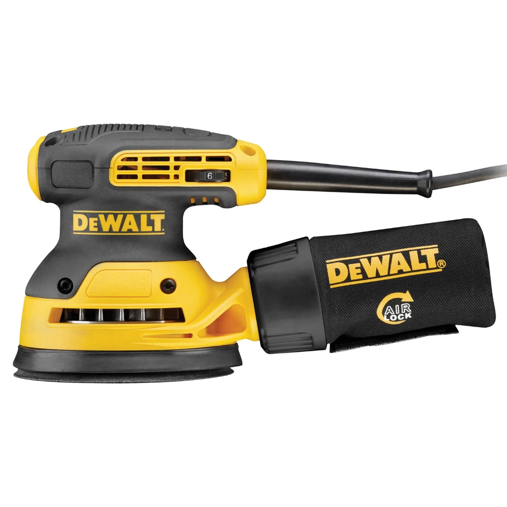 280W EXCENTERSCHUURMACHINE 125MM DWE6423-QS DEWALT