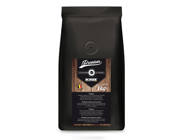 KOFFIE PREMIUM BONEN 1KG IRP1KG REF:062421 IRONSIDE