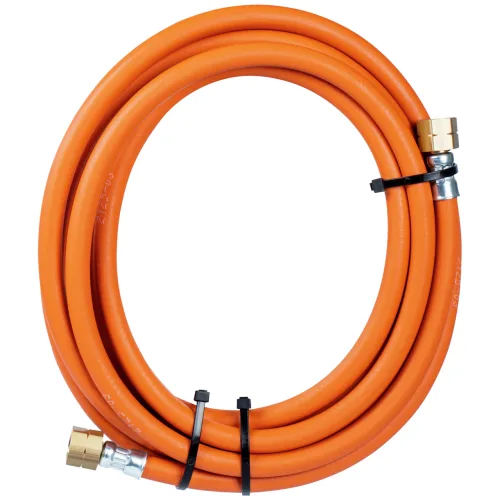 4M GASSLANG Ø4MM 2 VASTE AANSL. 3/8'' LINKS REF:770024 SIEVERT