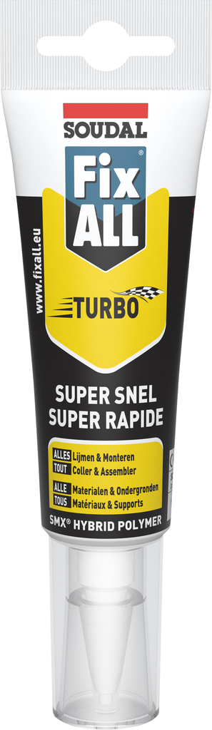 FIX ALL TURBO WIT 125ML REF:131079 SOUDAL
