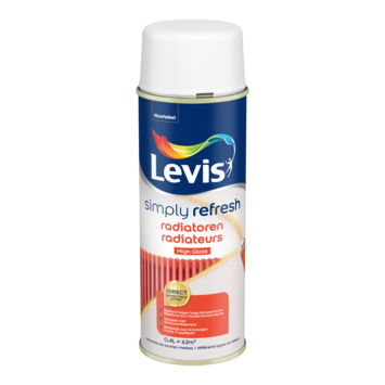 LV RADIATORLAK HG WHITE TOUCH 0.4L REF:LV5262130 LEVIS