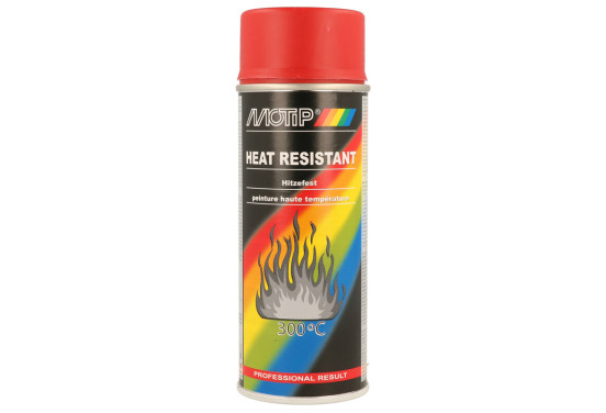 MOTIP HITTEBESTENDIGE LAK ROOD 300°C 400 ML REF:MOT04040 MOTIP