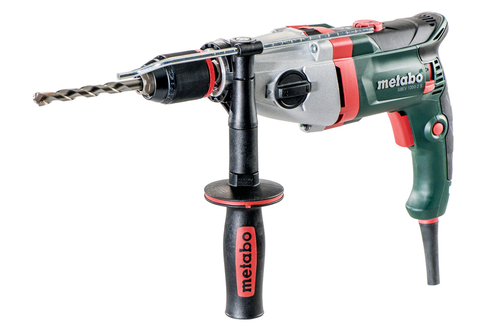 KLOPBOORMACHINE; KUNSTSTOF KOFFER SBEV 1300-2 S REF:600786500 METABO