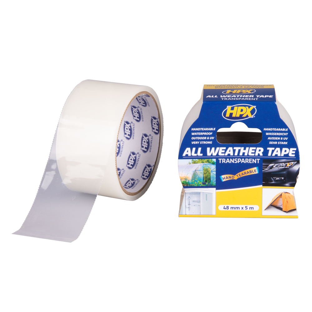 AT4805 All Weather Tape - transparant 48MM X 5M
