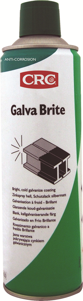 CRC GALVA BRITE INDUSTRIAL GALVANISATIE SPRAY 500ML REF:2010180SP500