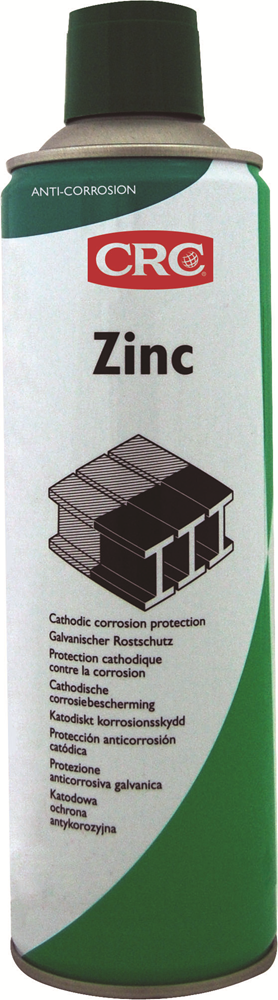 CRC INDUSTRIAL ZINC CORROSIEBERSCHERMING SPRAY 500ML REF:2010140_SP500 CRC