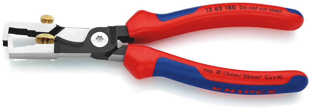 AFSTRIPTANG MET KABELSCHAAR REF:13 62 180 KNIPEX